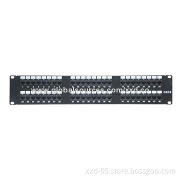 CAT6 UTP Patch Panel 48Port